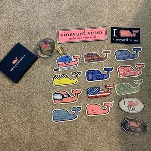 Vineyard Vines Sticker Lot Preppy Stickers